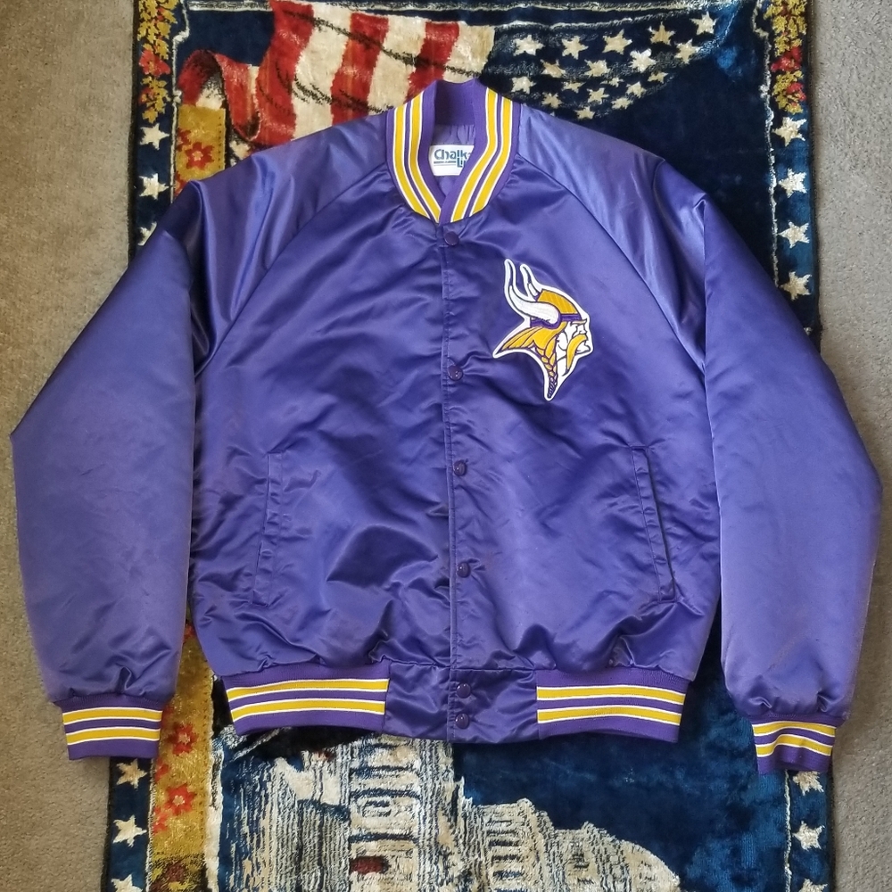 Vintage Minisotta Vikings ChalkLine Jacket